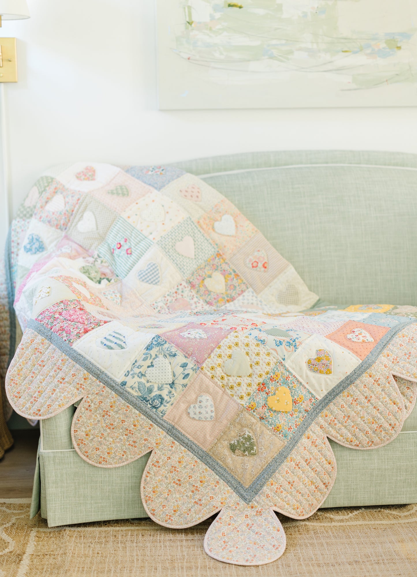 HEART QUILT PDF PATTERN
