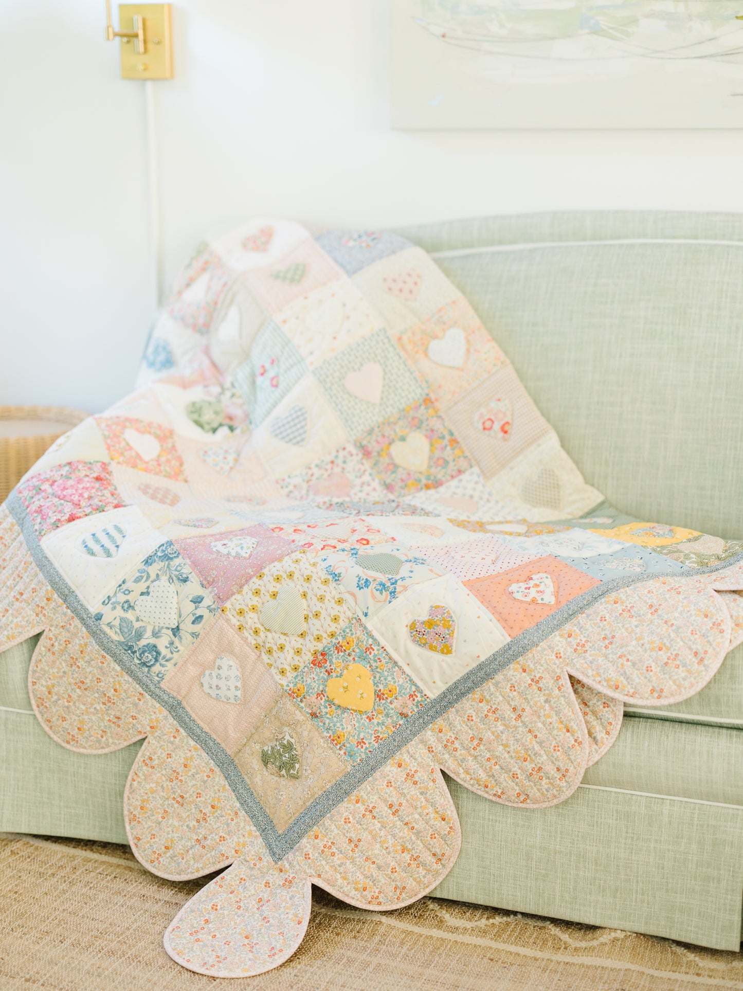 HEART QUILT PDF PATTERN