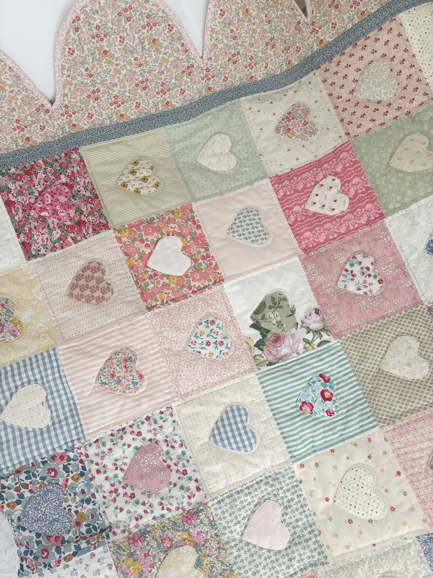 HEART QUILT PDF PATTERN