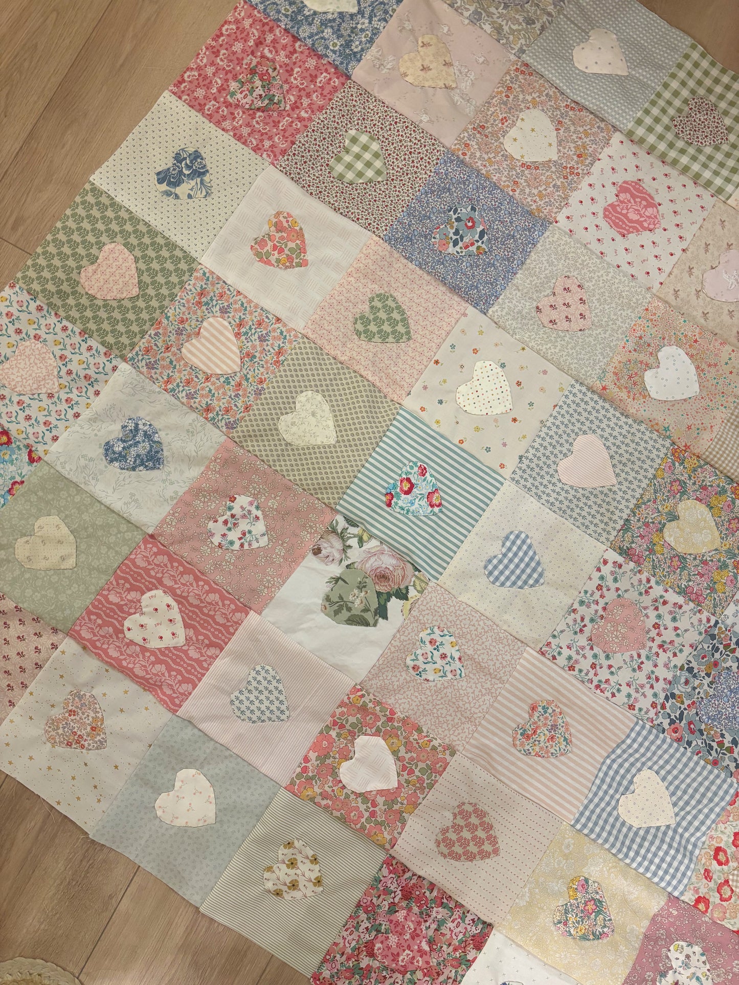 HEART QUILT PDF PATTERN