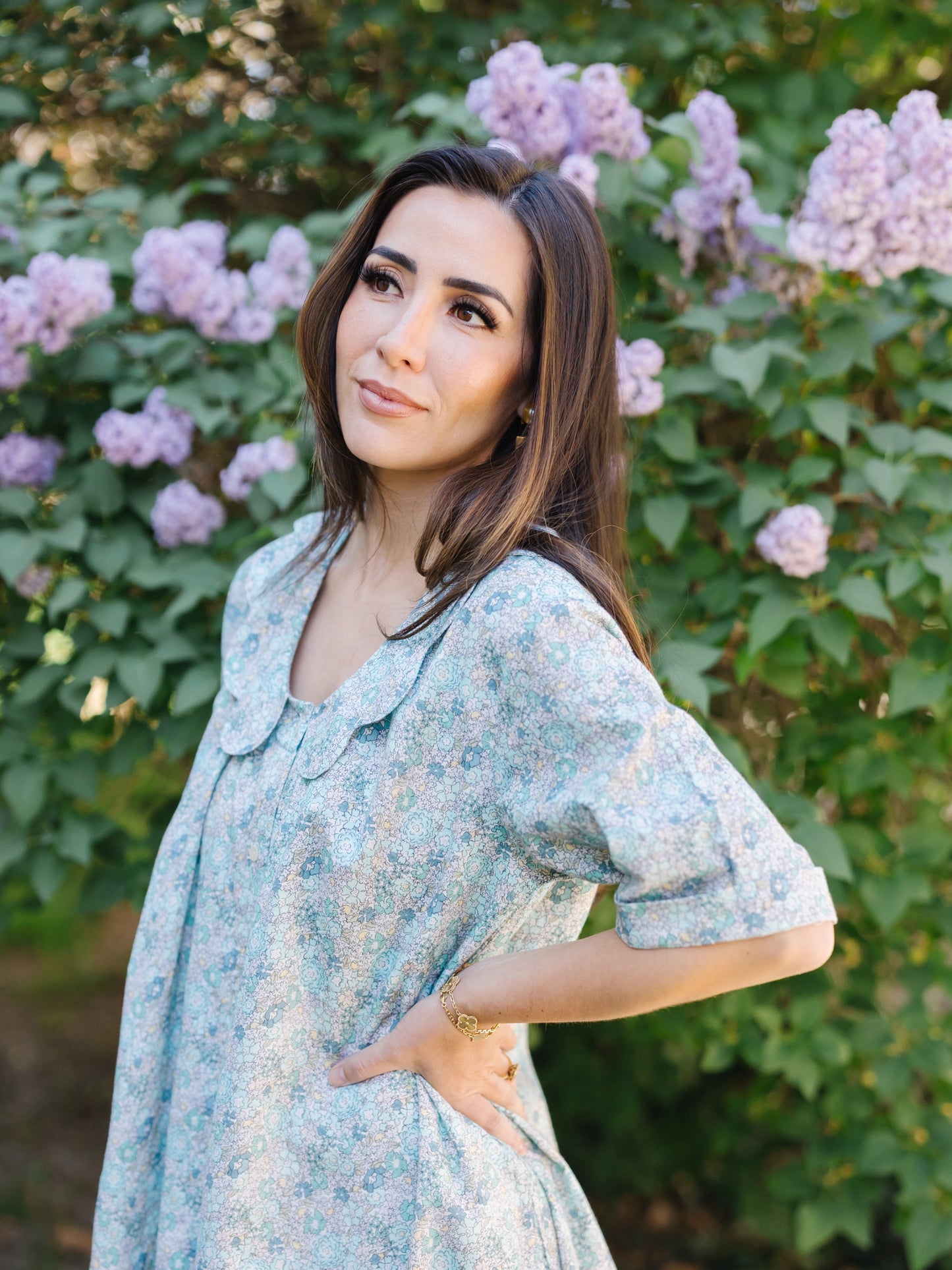 DELPHINE DRESS - GARDEN PARTY