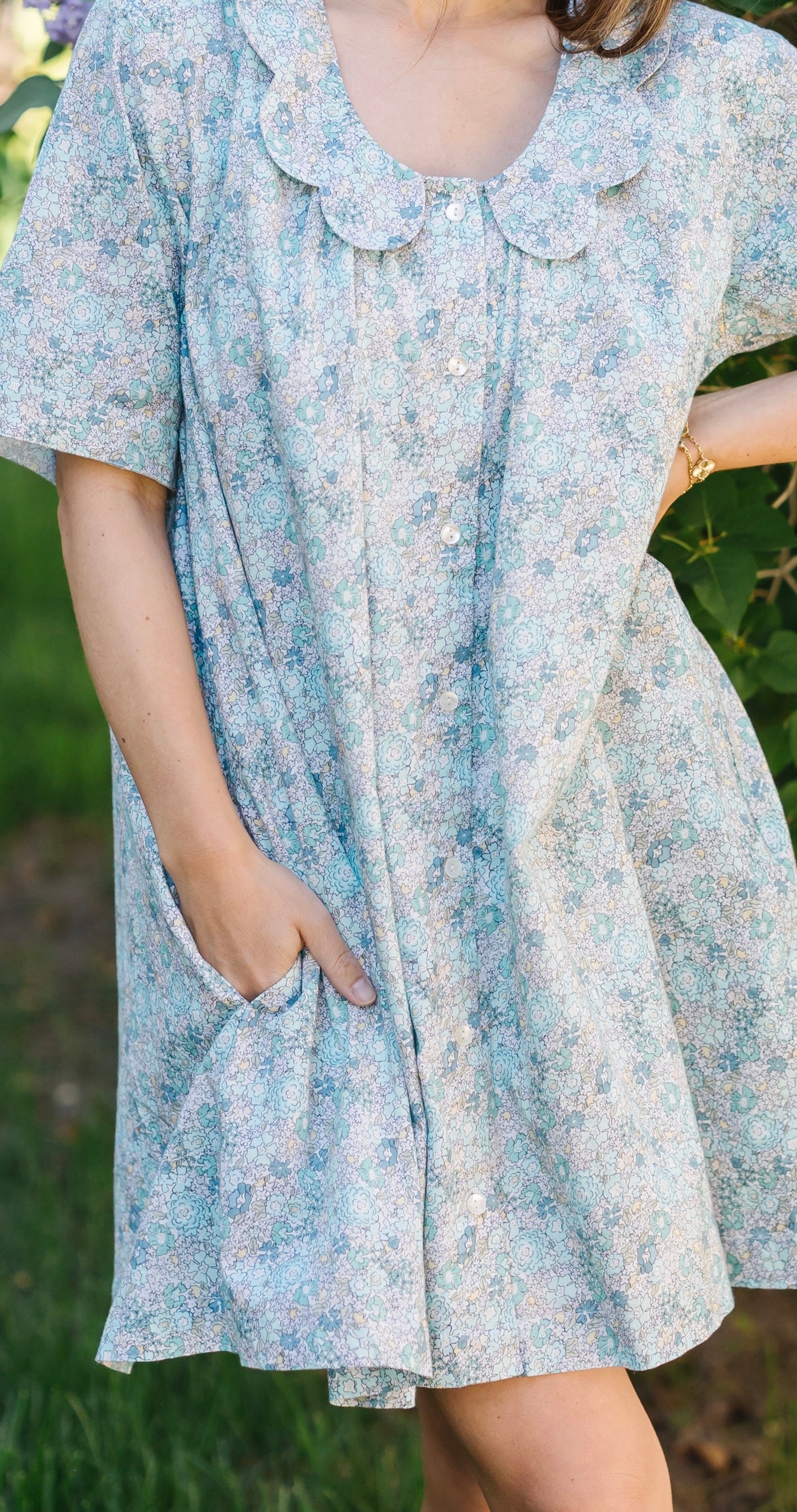 DELPHINE DRESS - GARDEN PARTY