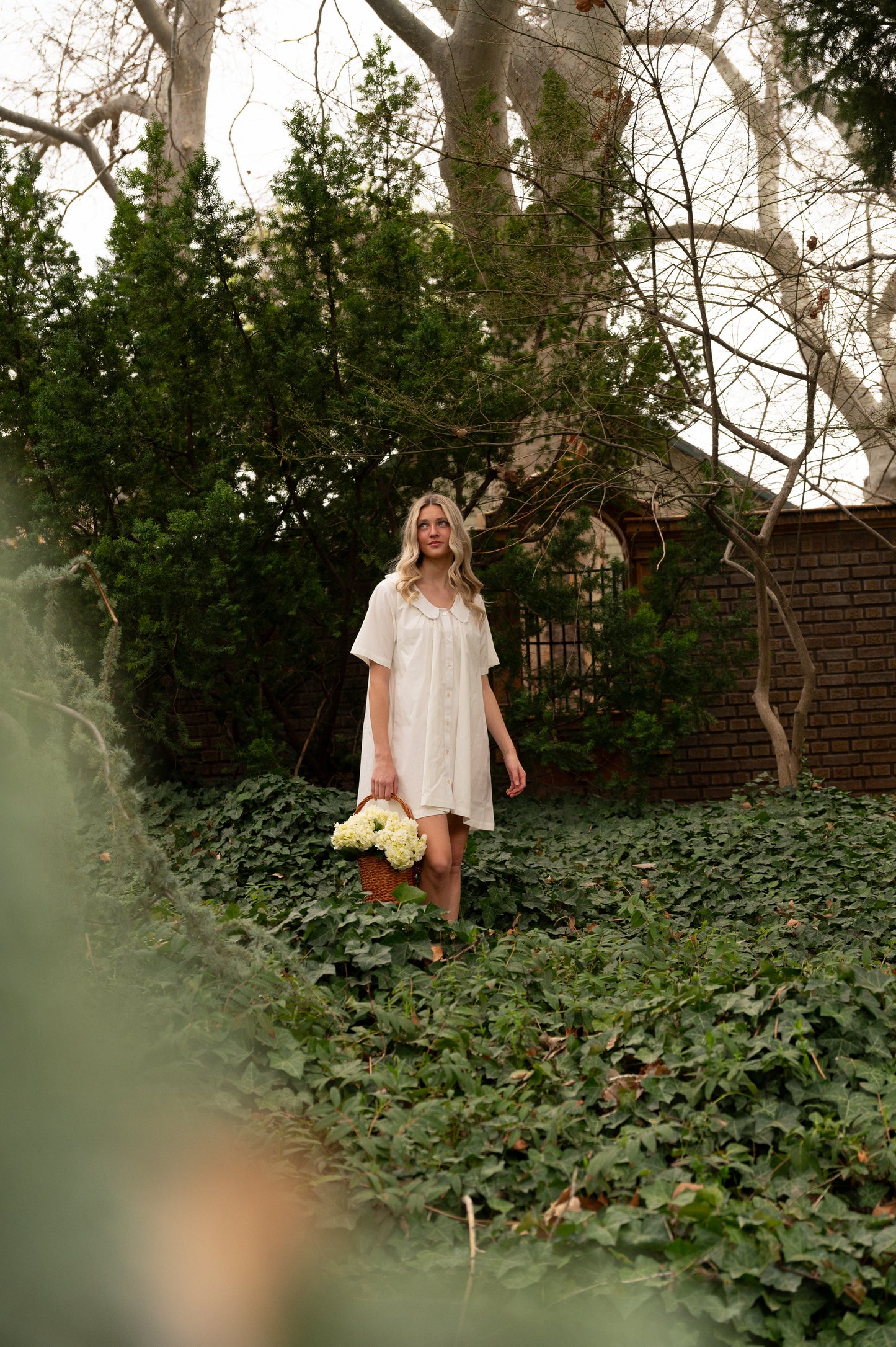 DELPHINE DRESS - SALT