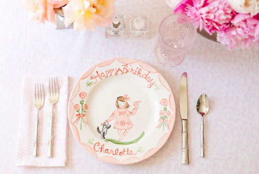 PETAL CORAL TABLECLOTH