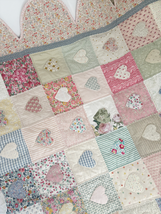 HEART QUILT PDF PATTERN