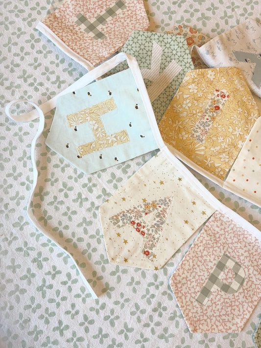 Birthday Banner PDF Pattern